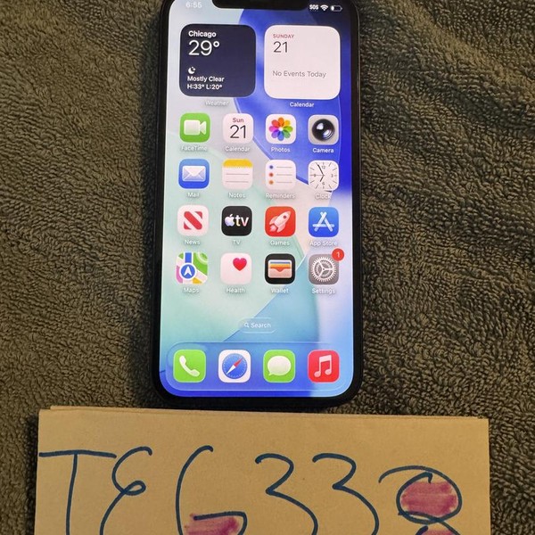 Apple iPhone 12 - T-Mobile, 64 GB, Blue, A2172