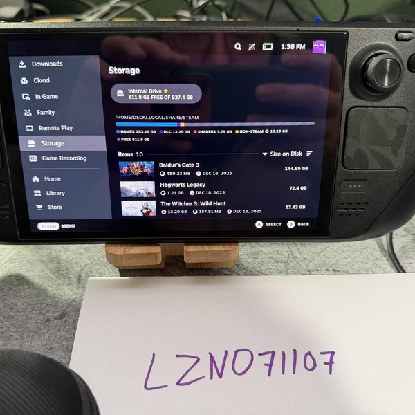 Steam Deck OLED - 1 TB, Black, 16 GB, AMD