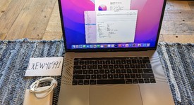 Good
													MacBook Pro 2016 (With Touch Bar) - 15" - Gray, 512 GB, 16 GB, photo 1 of 10