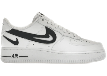 Nike Air Force 1 Low '07 FM Cut Out Swoosh White Black for sale