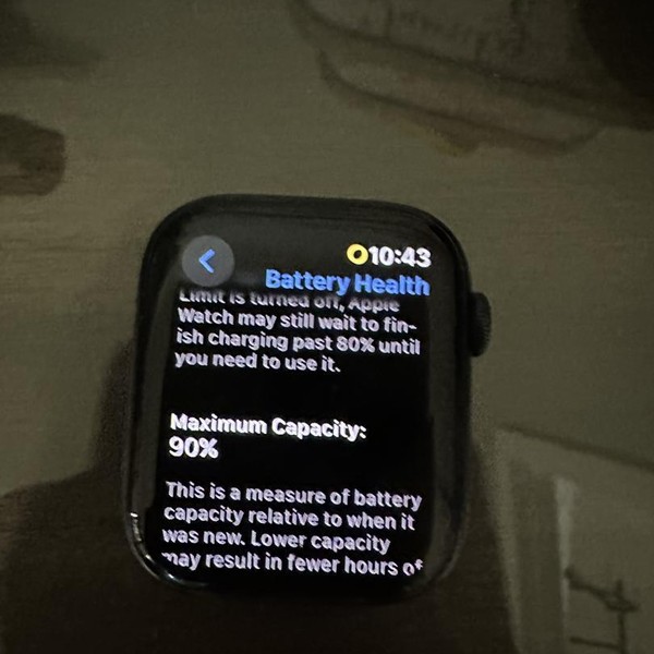 Apple Watch Series 9 45mm - Midnight, A2980 - GPS, Aluminum