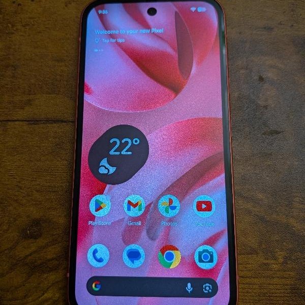 Google Pixel 9a - Unlocked, 128 GB, Peony, 8 GB