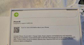 New
													Apple iPhone 16 - T-Mobile, Teal, 128 GB, A3081, photo 1 of 8