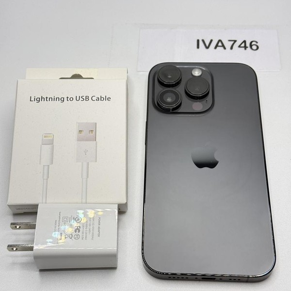 Apple iPhone 14 Pro - Unlocked, 128 GB, Black, A2650