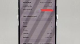 Good
													Apple iPhone 15 Pro Max - Unlocked, Blue, 256 GB, A2849, photo 4 of 15