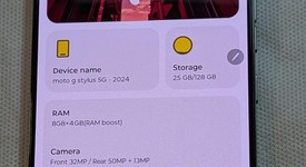 Good
													Moto G Stylus 5G (2024) - Cricket, Tan, 128 GB, 8 GB, photo 4 of 4