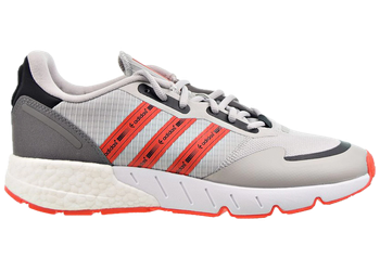 adidas ZX 1K Boost Grey Semi Solar Red for sale
