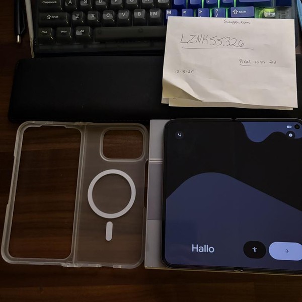 Google Pixel 10 Pro Fold - Unlocked, 256 GB, Moonstone, GU0NP