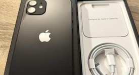 Good
													Apple iPhone 12 - Unlocked, Black, 64 GB, A2172, photo 1 of 8