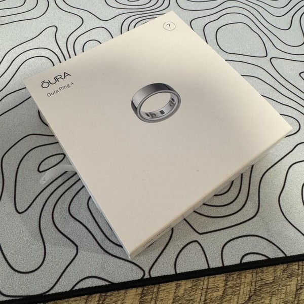 Oura Ring Gen 4 - Silver, Size 7