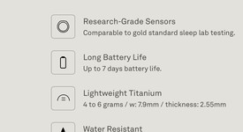 Mint
													Oura Ring Gen 3 - Black, Size 11, Heritage, photo 3 of 7