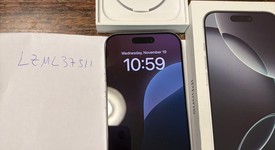 Mint
													Apple iPhone 16 Pro - Unlocked, White, 128 GB, A3083, photo 1 of 11