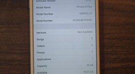 Good
													Apple iPhone 6 Plus - Unlocked, Gold, 16 GB, A1522, photo 2 of 9