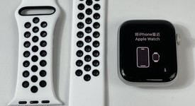 Good
													Apple Watch SE 1st Gen 44mm - Unlocked, Silver, A2354 - Cellular, Nike, photo 1 of 8