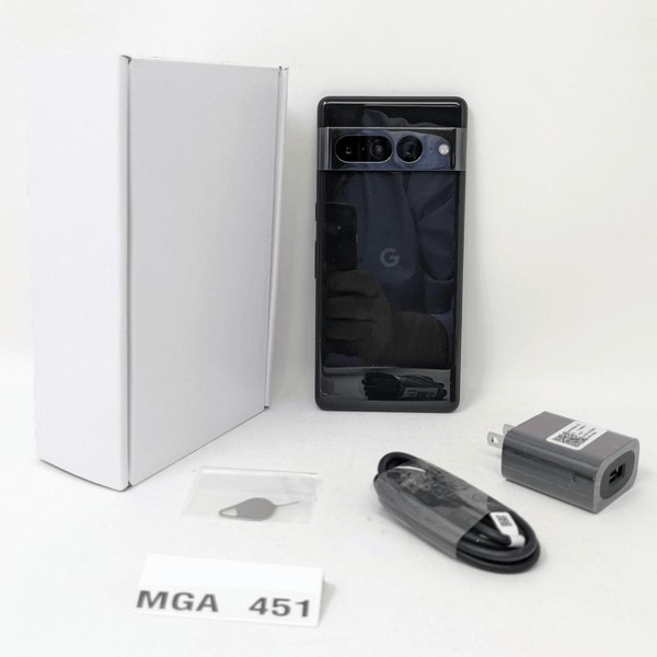 Google Pixel 7 Pro - Unlocked, 128 GB, Obsidian, 12 GB, GE2AE