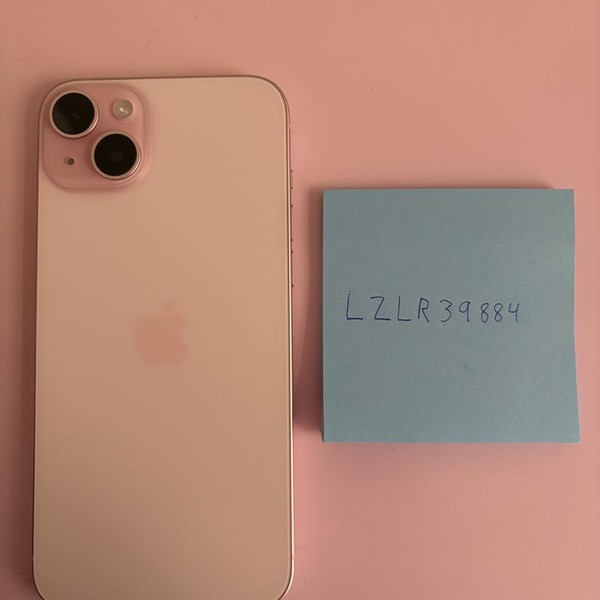 Apple iPhone 15 Plus - Unlocked, 128 GB, Pink, A2847
