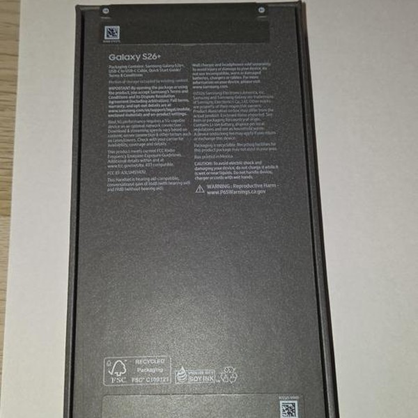 Samsung Galaxy S26 Plus - Unlocked, 256 GB, Sky Blue, 12 GB, SM-S947U1