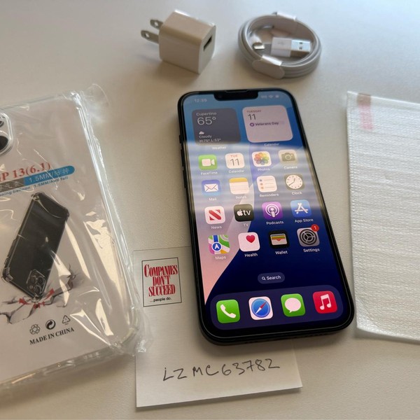 Apple iPhone 13 - Unlocked, 128 GB, Midnight, A2482