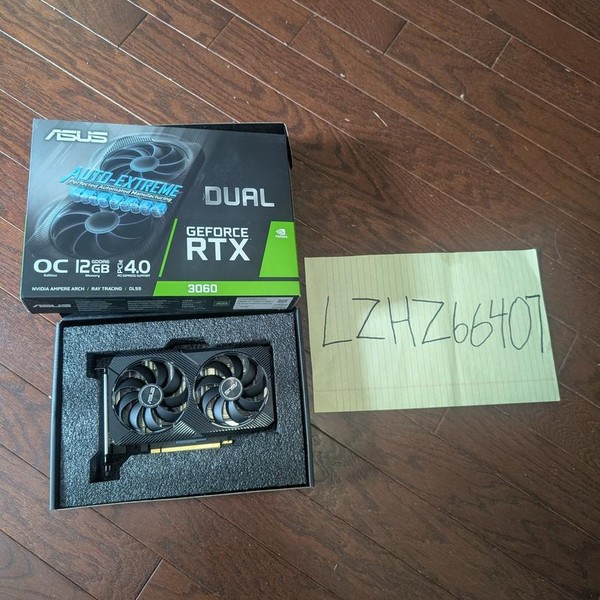 Asus GeForce RTX 3060 - DUAL-RTX3060-O12G-V2, Dual OC V2