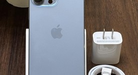 Good
													Apple iPhone 13 Pro Max - Unlocked, Sierra Blue, 128 GB, A2484, photo 1 of 7