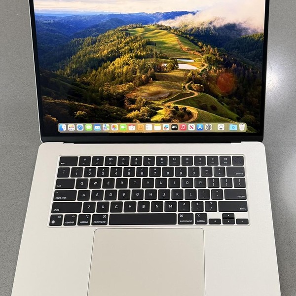 MacBook Air 2023 (M2) - 15 inch - Apple M2, Starlight, 256 GB, 8 GB