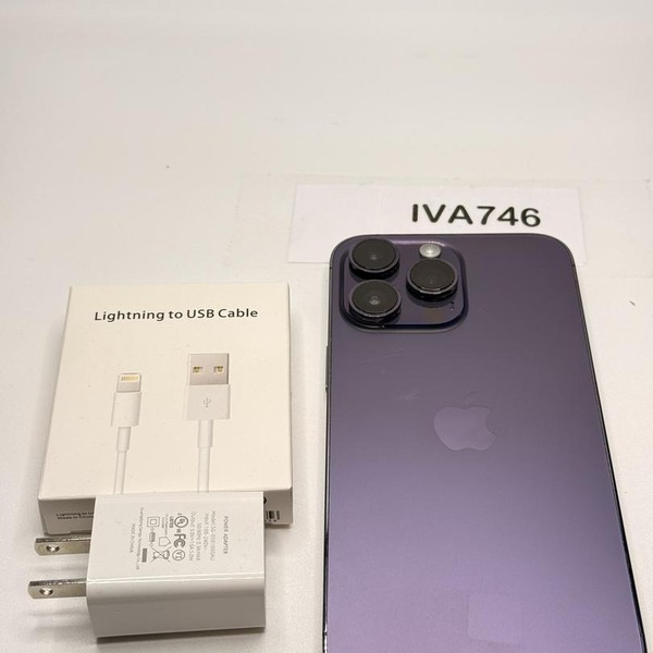 Apple iPhone 14 Pro Max - Unlocked, 128 GB, Purple, A2651