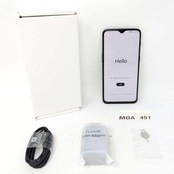 OnePlus 6T - Unlocked, 256 GB, Black, 8 GB, A6013