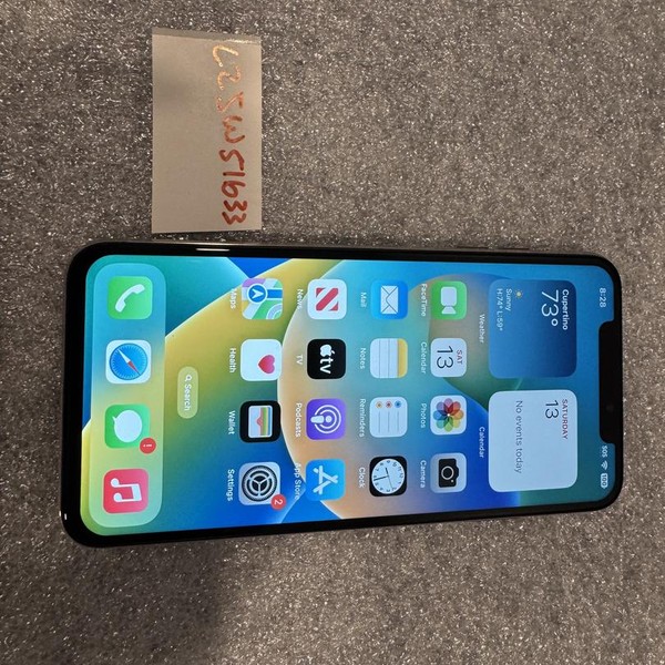 Apple iPhone Xs Max - Unlocked, 256 GB, Silver, A1921
