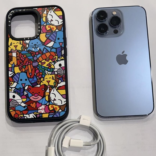 Apple iPhone 13 Pro - Unlocked, 128 GB, Sierra Blue, A2483