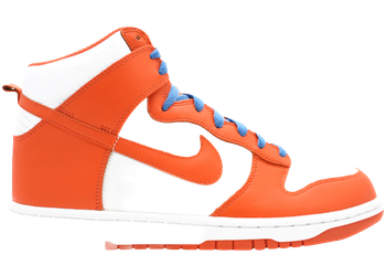 Nike Dunk High White Orange Blaze Varsity Blue for sale