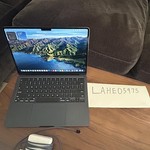 Mint MacBook Air 2022 (M2) - 13 inch - 256 GB, Midnight, 8 GB, Apple M2