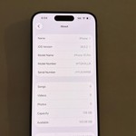Good Apple iPhone 15 Pro - Unlocked, 128 GB, White, A2848
