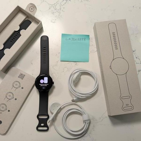 Google Pixel Watch 3 - Unlocked, Black, 45mm, LTE
