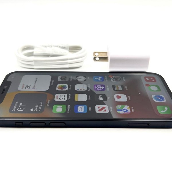 Apple iPhone 12 - Straight Talk, 256 GB, Black, A2172