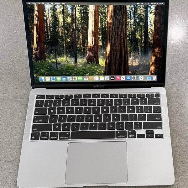 MacBook Air 2020 - 13 inch - 256 GB, Gray, 8 GB, Apple M1