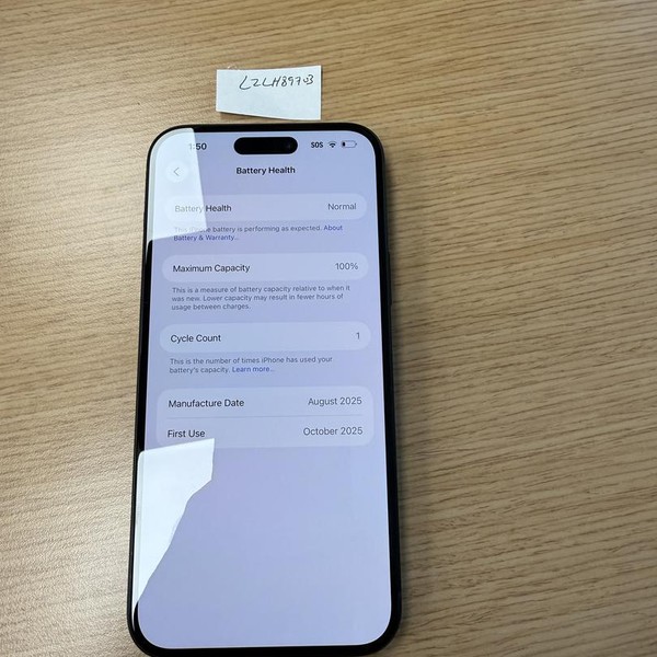 Apple iPhone 15 Plus - Unlocked, 128 GB, Black, A2847