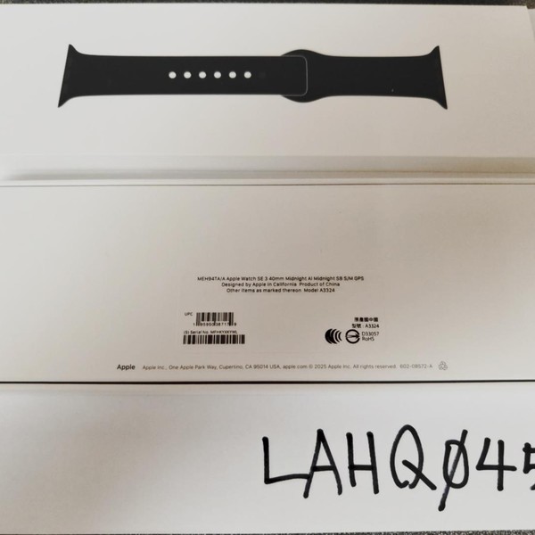 Apple Watch SE (3rd Gen) 40mm - Midnight, A3324 - GPS