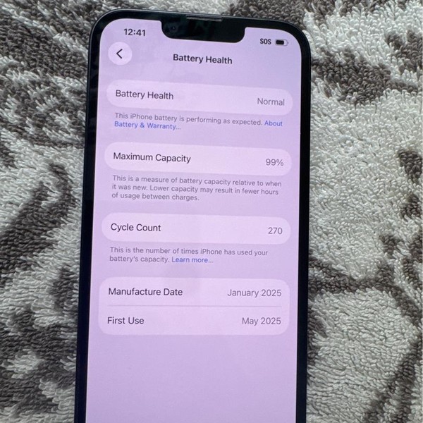 Apple iPhone 16e - Boost, 128 GB, Black, A3212