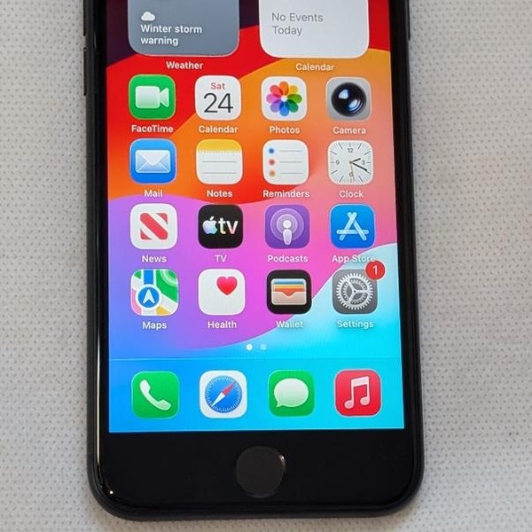 Apple iPhone SE 2nd Gen 2020 - Unlocked, 64 GB, Black, A2275