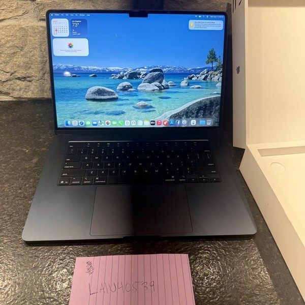 MacBook Air 2025 (M4) - 15 inch - 256 GB, Midnight, 16 GB, Apple M4