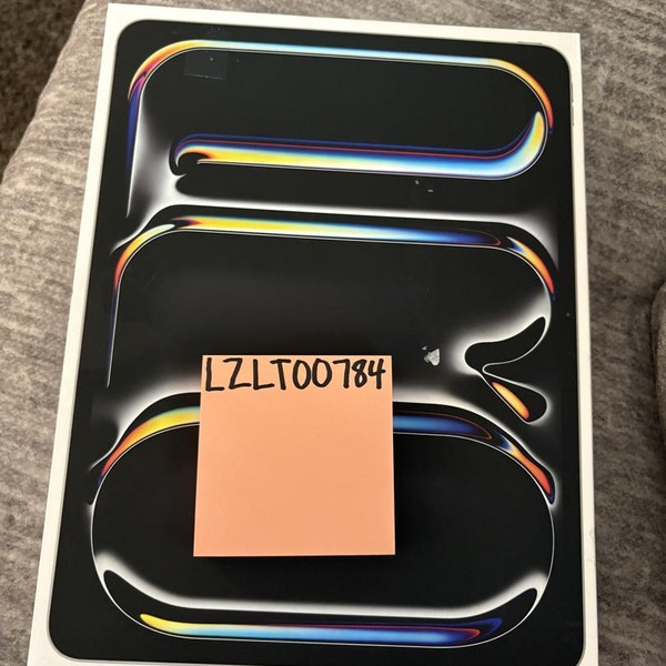 Apple iPad Pro 13 inch (M4) 2024 - Wi-Fi, 1 TB, Black, 16 GB, A2925, Standard Glass