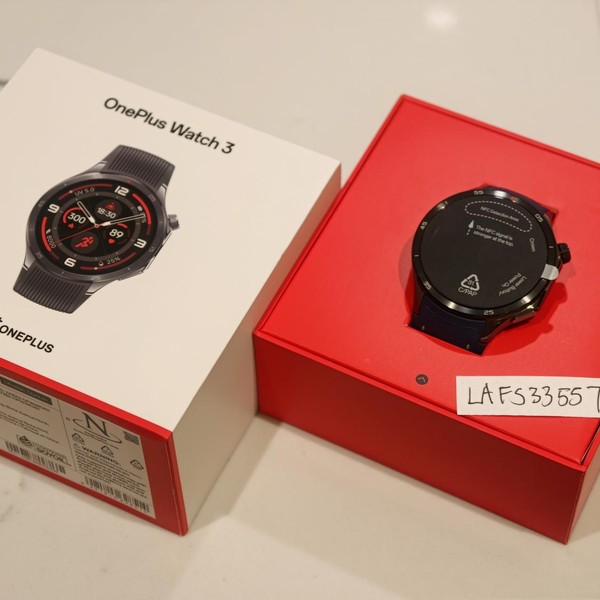 OnePlus Watch 3 - Obsidian Titanium, 46mm