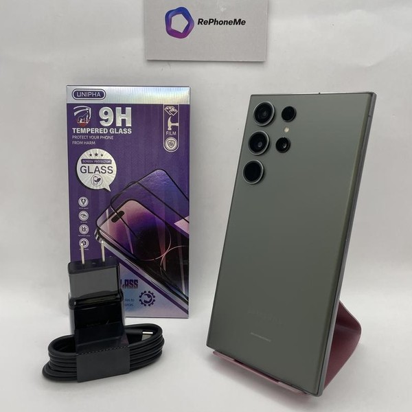 Samsung Galaxy S23 Ultra - Unlocked, 256 GB, Green, 8 GB, SM-S918U1