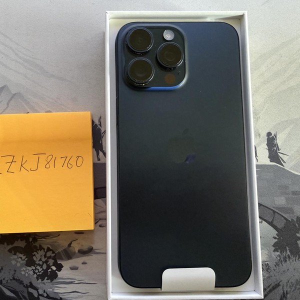 Apple iPhone 15 Pro Max - Unlocked, 256 GB, Blue, A2849