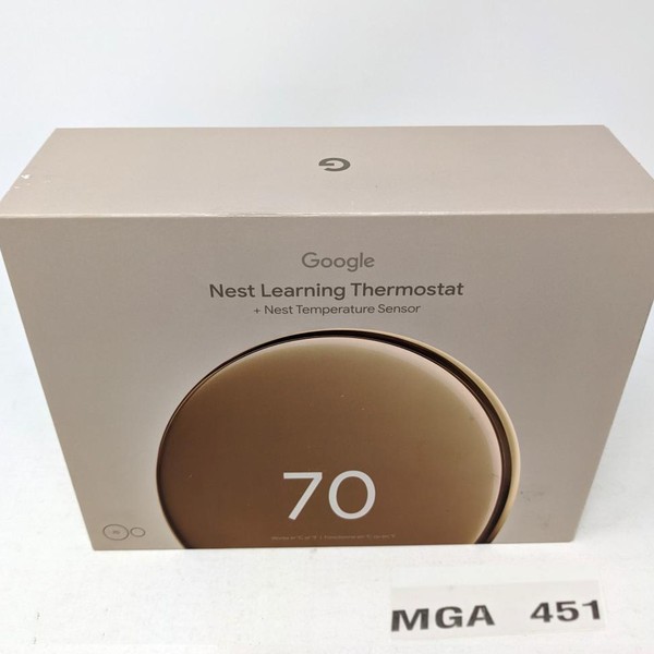 Nest Learning Thermostat (4th Gen) - Gold