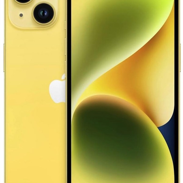 Apple iPhone 14 - Unlocked, 128 GB, Yellow, A2649