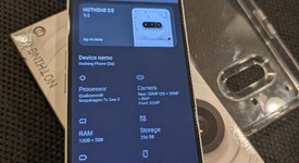 Mint
													Nothing Phone 3a - Unlocked, White, 256 GB, 12 GB, photo 2 of 5