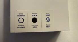 New
													Oura Ring Gen 3 - Black, Size 9, Heritage, photo 1 of 2