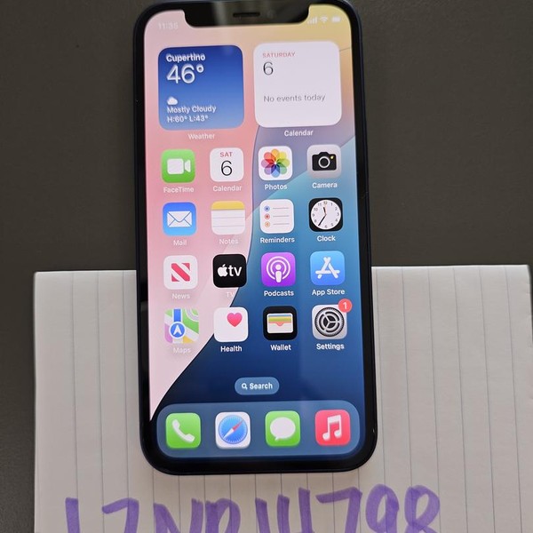 Apple iPhone 12 Mini - Unlocked, 64 GB, Blue, A2176