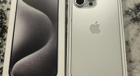 Good
													Apple iPhone 15 Pro Max - Unlocked, White, 256 GB, A2849, photo 2 of 6